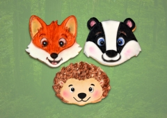 Woodland Animal Combo Cutters Pack